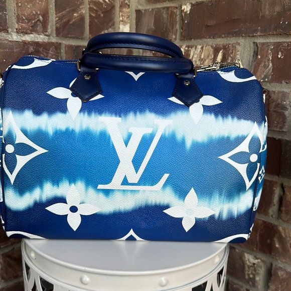 SOLD Louis Vuitton Monogram Escale Speedy Bandouliere 30 - Picture 4 of 12